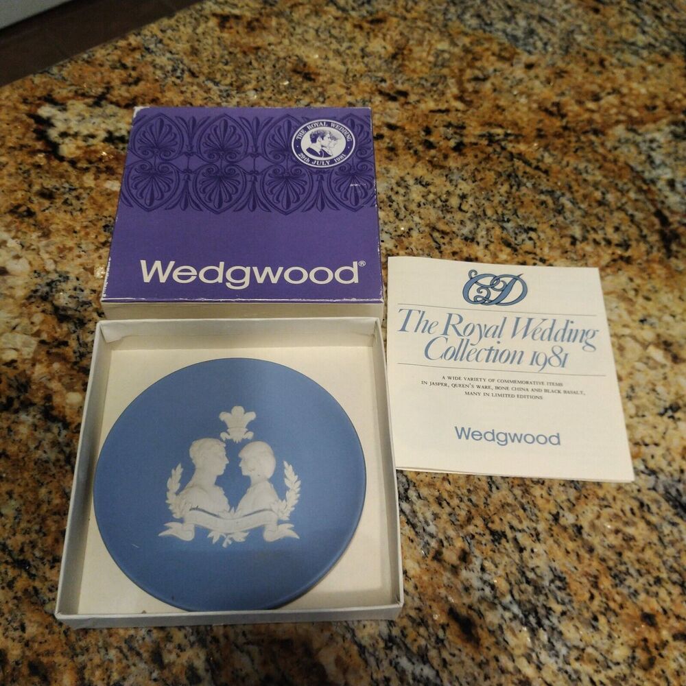 Wedgwood Royal Wedding July 1981 Charles And Diana Small Plate